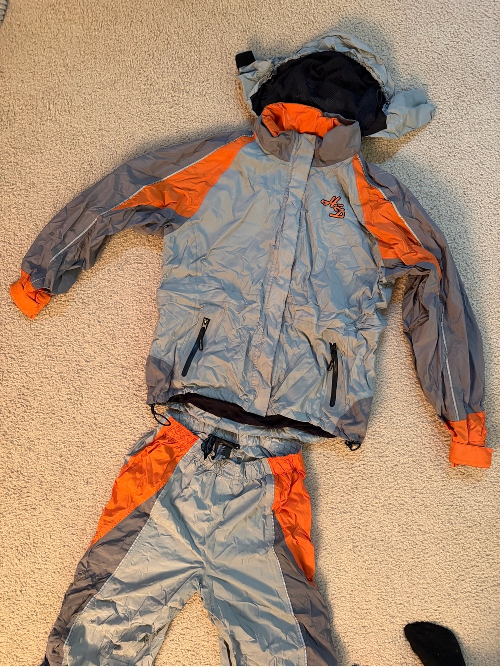Harley Davidson Two Piece Rain Suit
